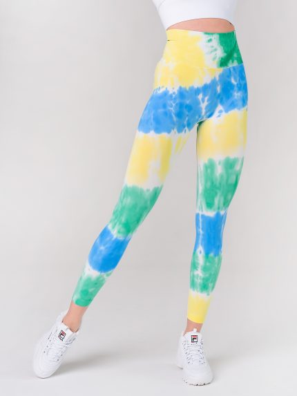 Κολάν διαμόρφωσης για γυμναστική σε πολύχρωμο χρώμα με εφέ ανύψωσης