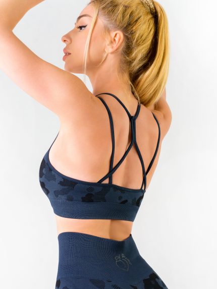 sutien sport în albastru închis