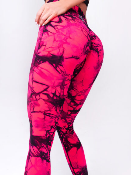 Κολάν διαμόρφωσης χωρίς ραφές, μαρμάρινο εφέ, κόκκινο βατόμουρο