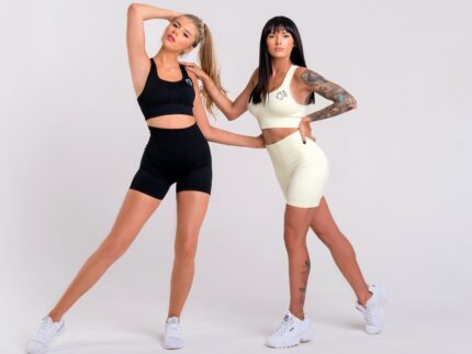 Colanți de damă, cu talie înaltă rips